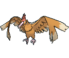 Fearow — Pokemon XY Pokedex option 68