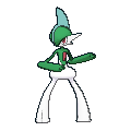 Gallade — Pokemon XY Pokedex option 76