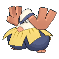 Hariyama — Pokemon XY Pokedex option 98