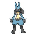 Lucario — Pokemon XY Pokedex option 125
