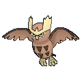 Noctowl — Pokemon XY Pokedex option 152