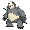 Pangoro — Pokemon XY Pokedex option 157
