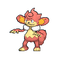 Simisear — Pokemon XY Pokedex option 195