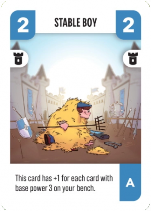 A Castle Stable Boy — Challengers! Cards A Deck option 4