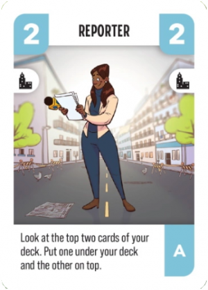 A City Reporter — Challengers! Cards A Deck option 5