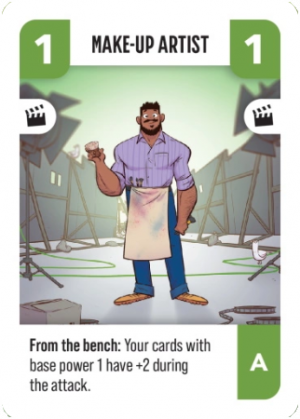 A Film Studio Make Up Artist — Challengers! Cards A Deck option 9