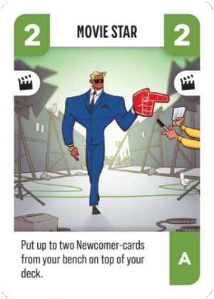 A Film Studio Movie Star — Challengers! Cards A Deck option 10