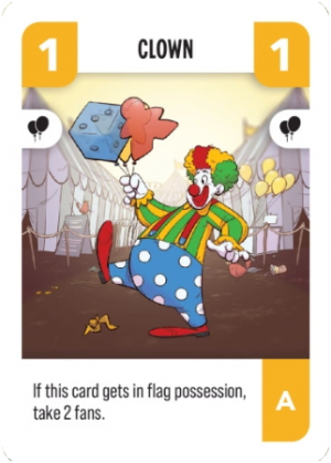 A Funfair Clown — Challengers! Cards A Deck option 11