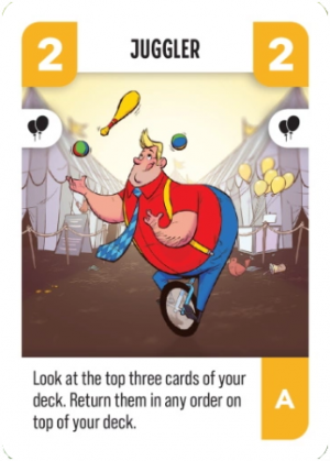 A Funfair Juggler — Challengers! Cards A Deck option 12