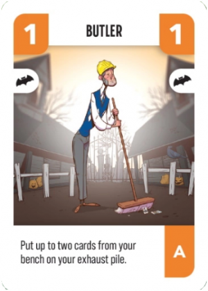 A Haunted House Butler — Challengers! Cards A Deck option 15
