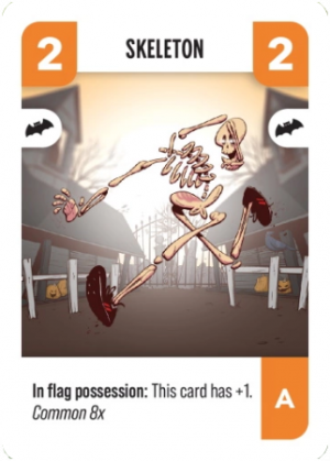 A Haunted House Skeleton — Challengers! Cards A Deck option 16