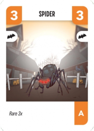 A Haunted House Spider — Challengers! Cards A Deck option 17