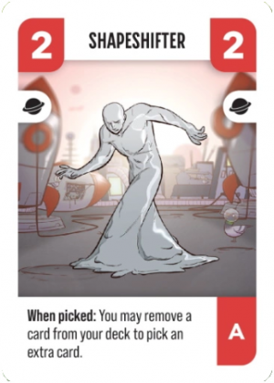 A Outer Space Shapeshifter — Challengers! Cards A Deck option 21