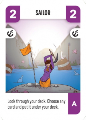 A Shipwreck Sailor — Challengers! Cards A Deck option 24