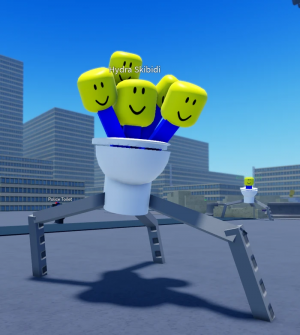 Hydraskibidi — Skibidi Toilet Seige Defence easy to hard toilets option 12