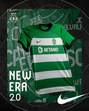 Camisa Titular Do Sporting Cp 2023 2024 E Revelada Pela Nike 4 — Camisas home dos times europeus 23/24 option 11
