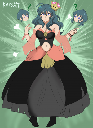Byleth Crown — Smash bros characters with the super crown rating option 4