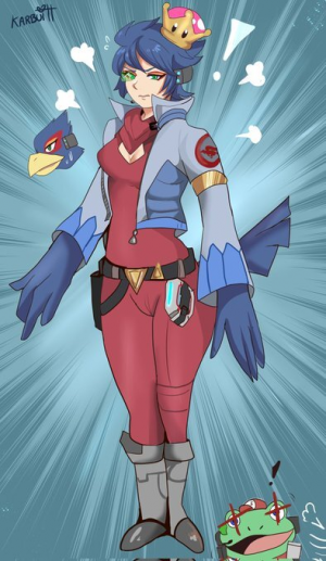 Falco Crown — Smash bros characters with the super crown rating option 18
