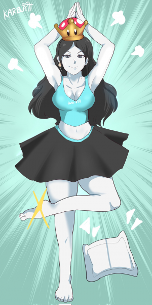 Female Wii Fit Crown Or Just Wii Fit — Smash bros characters with the super crown rating option 19