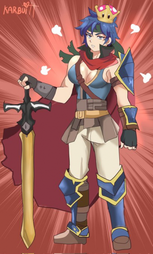 Ike Crown — Smash bros characters with the super crown rating option 26