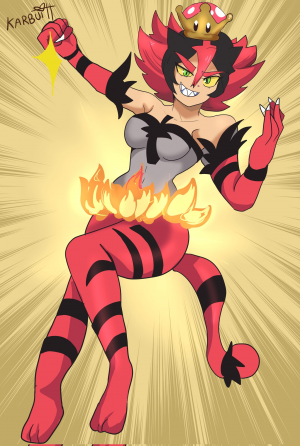 Incineroar Crown — Smash bros characters with the super crown rating option 27