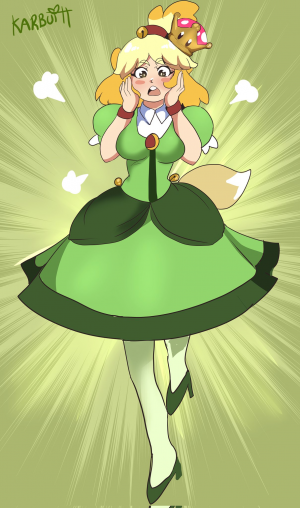 Isabelle Crown — Smash bros characters with the super crown rating option 29