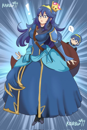 Lucina Crown — Smash bros characters with the super crown rating option 41