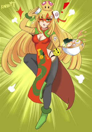 Min Min Crown — Smash bros characters with the super crown rating option 48