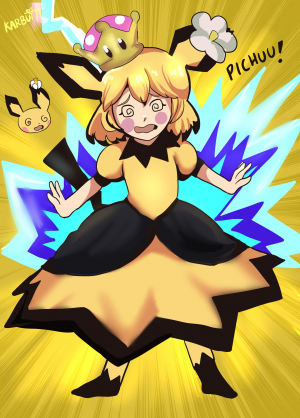 Pichu Crown — Smash bros characters with the super crown rating option 53
