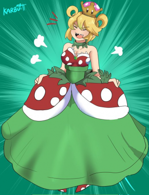 Pirahna Plant Crown — Smash bros characters with the super crown rating option 55