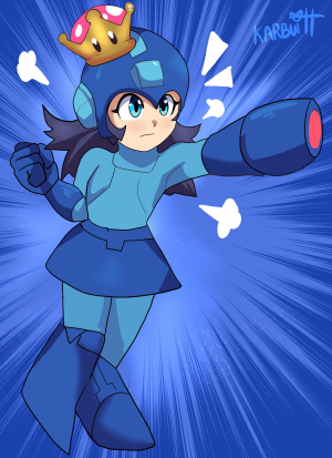 Real Mega Man — Smash bros characters with the super crown rating option 59