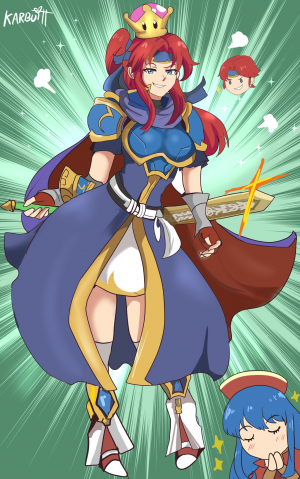 Roy Crown — Smash bros characters with the super crown rating option 66