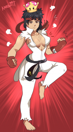 Ryu Crown — Smash bros characters with the super crown rating option 67