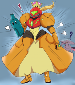Samus Crown — Smash bros characters with the super crown rating option 68