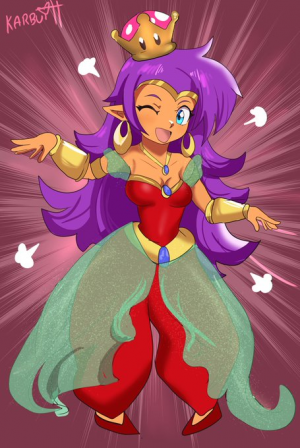 Shantae Crown Extra — Smash bros characters with the super crown rating option 71