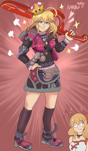 Shulk Crown — Smash bros characters with the super crown rating option 73