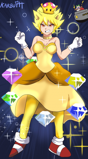 Sonic Crown — Smash bros characters with the super crown rating option 76