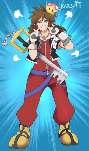 Sora Crown — Smash bros characters with the super crown rating option 77