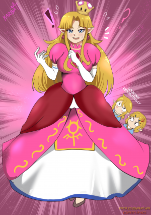 Zelda Crown — Smash bros characters with the super crown rating option 86