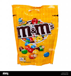 Un Paquet De M Ms Peanut Sur Fond Blanc D60k2ejpg — Tier List Sucrerie / Gateau / Trop de trucs option 46
