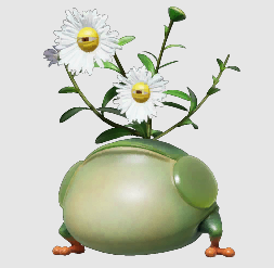 Creepingchrysanthemumfrogdesignpng — Every Pikmin Enemy (August 2023) option 42