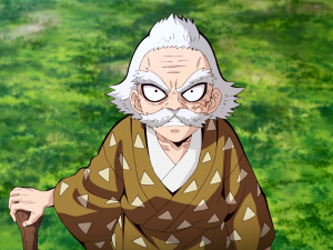 Jigoro Kuwajima — Personagens de Demon Slayer que eu sairia no Soco! option 14