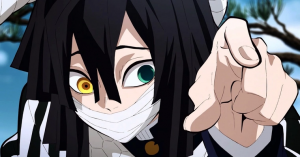 Obanai Iguro — Personagens de Demon Slayer que eu sairia no Soco! option 27