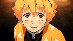 Zenitsu Agatsuma — Personagens de Demon Slayer que eu sairia no Soco! option 40