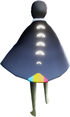 Days Of Color Dark Rainbow Cape Back — Sky: Children of the Light Capes option 35