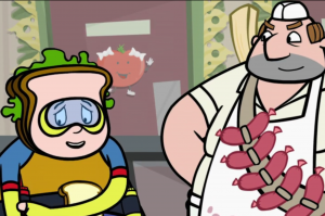 Ham Sandwich — WordGirl Ships option 13
