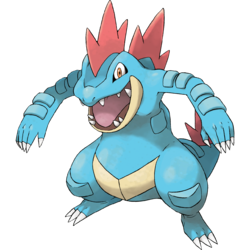 250px 160feraligatrpng — Pokemon starters + Evos (Gen 1-9) option 18
