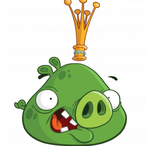 C King Pig Smooth Cheeks — Angry Birds Character Tier List (Games/Media) option 25