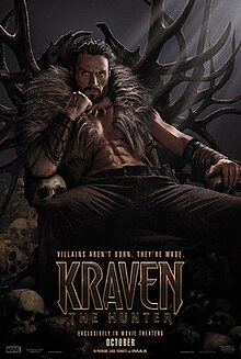 Zzzzz 1687505759kraventhehunterteaserposter — All SuperHero Movies & Some TV Shows (1966-2023) option 160