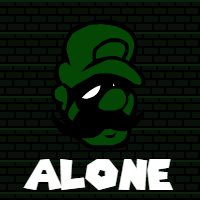 Alone — FNF Mario Creepypasta Mod Songs option 1